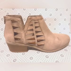 New Directions Suede Booties